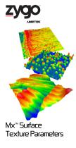 Mx Surface Texture Parameters - 1