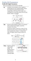 Mx Surface Texture Parameters - 5