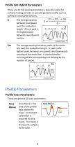 Mx Surface Texture Parameters - 9