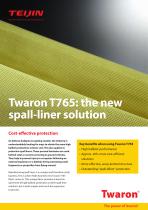 Twaron T765: the new spall-liner solution - 1