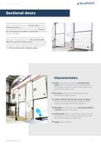 Sectional doors - 2