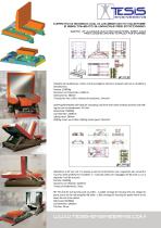 SYSTEM OF UNLOADING AND OVERTURNIG STEEL SHEET COILS FROM WINDING MACHINE TO PALLET FOR STOrage. - 1