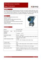 ZHYQ Differential Pressure Transmitter PT124B-3051C for natural gas pressure measurement-1
