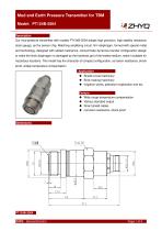 ZHYQ Durable Pressure Transmitter PT124B-2504 for Tunnel Boring Machine-1
