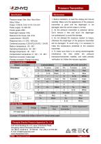ZHYQ Durable Pressure Transmitter PT124B-2504 for Tunnel Boring Machine-2