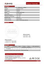 ZHYQ Explosion proof pressure transmitter PT124B-282 pressure measurement for hazardous area - 2