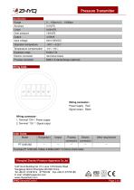 ZHYQ Explosion proof pressure transmitter PT124B-283 pressure measurement for hazardous locations-2