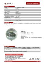 ZHYQ Explosion proof pressure transmitter PT124B-284 pressure measurement for hazardous locations - 2