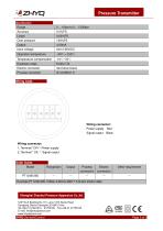 ZHYQ Explosion proof pressure transmitter PT124B-285 pressure measurement for hazardous locations-2