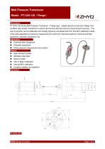 ZHYQ Melt pressure transmitter PT124G-126 plastic extruder-1