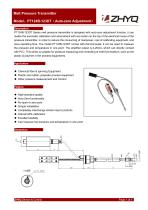 ZHYQ PT124B-123DT Auto Zero flexible melt pressure transmitter for palstic extruder-1