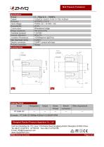 ZHYQ PT124B-127 Flexible melt pressure transmitter with flange mounting for plastic extruder - 2