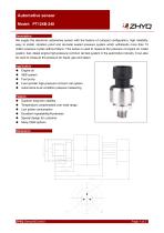 ZHYQ PT124B-240 automotive pressure transmitter for fuel oil measurement-1