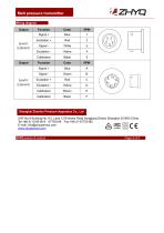 ZHYQ PT124G-113 oil filled rigid melt pressure transducer - 4