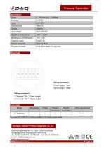 ZHYQ Standard explosion proof pressure transmitter PT124B-281 for pressure measurement in hazardous area-2