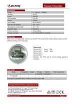 ZHYQ Standard expolsion proof pressure transmitter PT124B-280 for pressure measurement in hazardous locations-2
