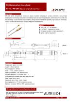 ZHYQ WR-200 temperature transducer for Plastic Extruder Machine-1