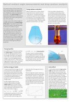 Contact angle meters // OCA product series - 2