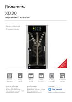 MP20 Compact Desktop 3D Printer - 3