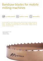 Bandsaw blades for mobile milling machines-1