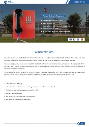 JR206-FK-AL Specification