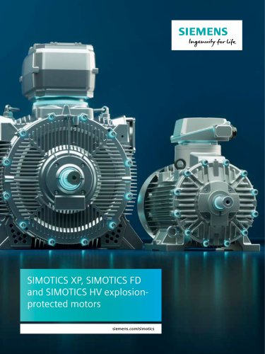 SIMOTICS HV and TN Series H-compact PLUS 2nd Gen. 