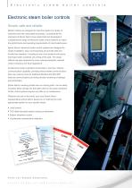 Electronic steam boiler controls for boiler level, TDS blowdown and bottom blowdown - 2