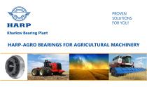 HARP AGRO for agricultural machinery Presentation - 1