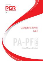 GENERAL PART LIST - 1