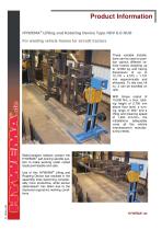 Lift- and Rotating device HDV DUO-8