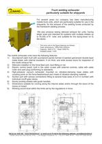 Truck welding exhauster particularly suitable for shipyards - 2