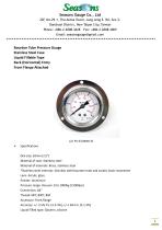 Seasons Gauge 63mm (2.5") Stainless Steel Pressure Gauge with Flange Back Entry-1