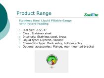 Seasons Gauge Profile and Product Range - 6