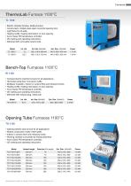 Borel Products catalogue. Standard furnaces and ovens.-7