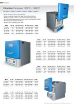 Borel Products catalogue. Standard furnaces and ovens.-8