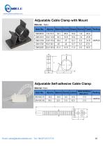 DEMOELE- Adjustable Cable Clamp with Mount-1