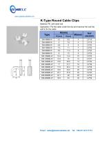 DEMOELE K-Type Round Cable Clips-1