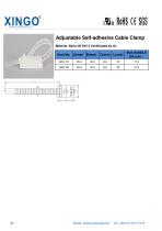 Xingo-Adjustable Self-adhesive Cable Clamp-1