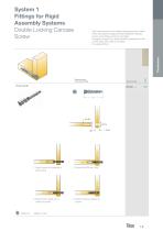 System 1 Fittings for Rigid Assembly Systems - 2