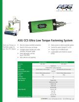 ASG CCS Ultra Low Torque Fastening System - 1