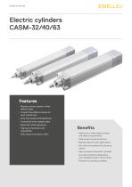 Electric cylinders CASM-32/40/63-3