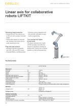 Linear axes for collaborative robots - 10