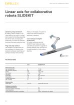 Linear axes for collaborative robots - 12