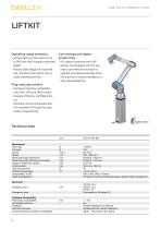 Linear axis for collaborative robots LIFTKIT - 4