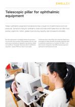 Telescopic pillar for ophthalmic equipment-3