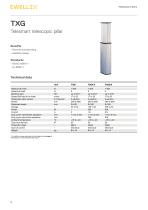 Telescopic pillar TXG - 2