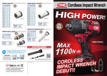 Catalog TONE CIW Cordless Impact Wrench-1