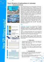 Hydrocarbons removal filters in water SPI - 2