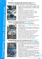 Retention tanks and fire extinguishing bunds - 3