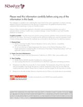 Novaflex Rubber Product Guide 2010-4